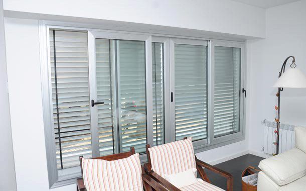 Aberturas de aluminio linea mediterranea